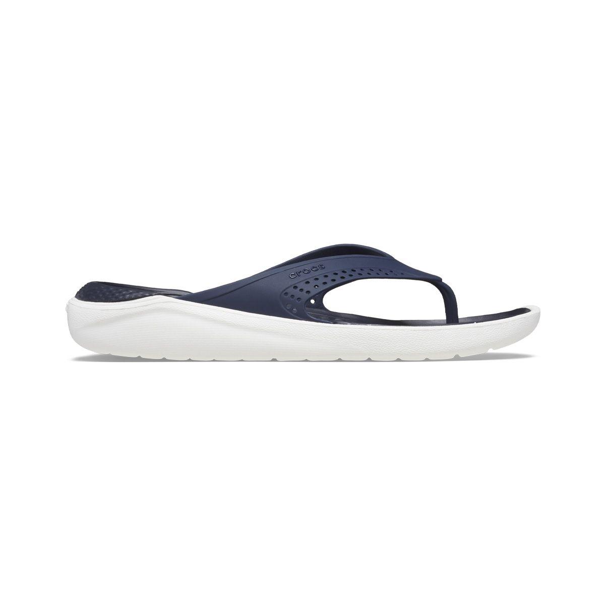 Sandalia Crocs LiteRide Flip Hombre Azul-1