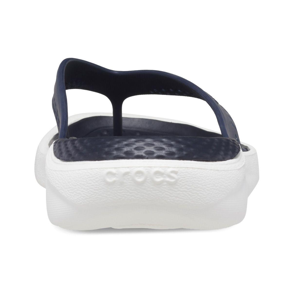 Sandalia Crocs LiteRide Flip Hombre Azul-4