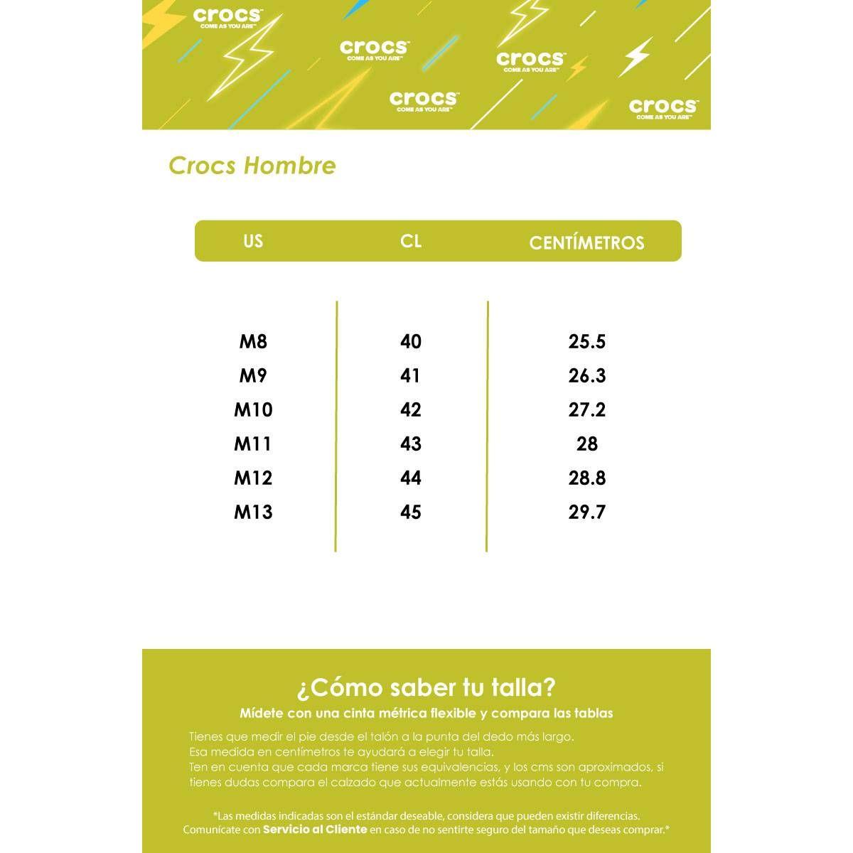 Sandalia Crocs LiteRide Flip Hombre Azul-5