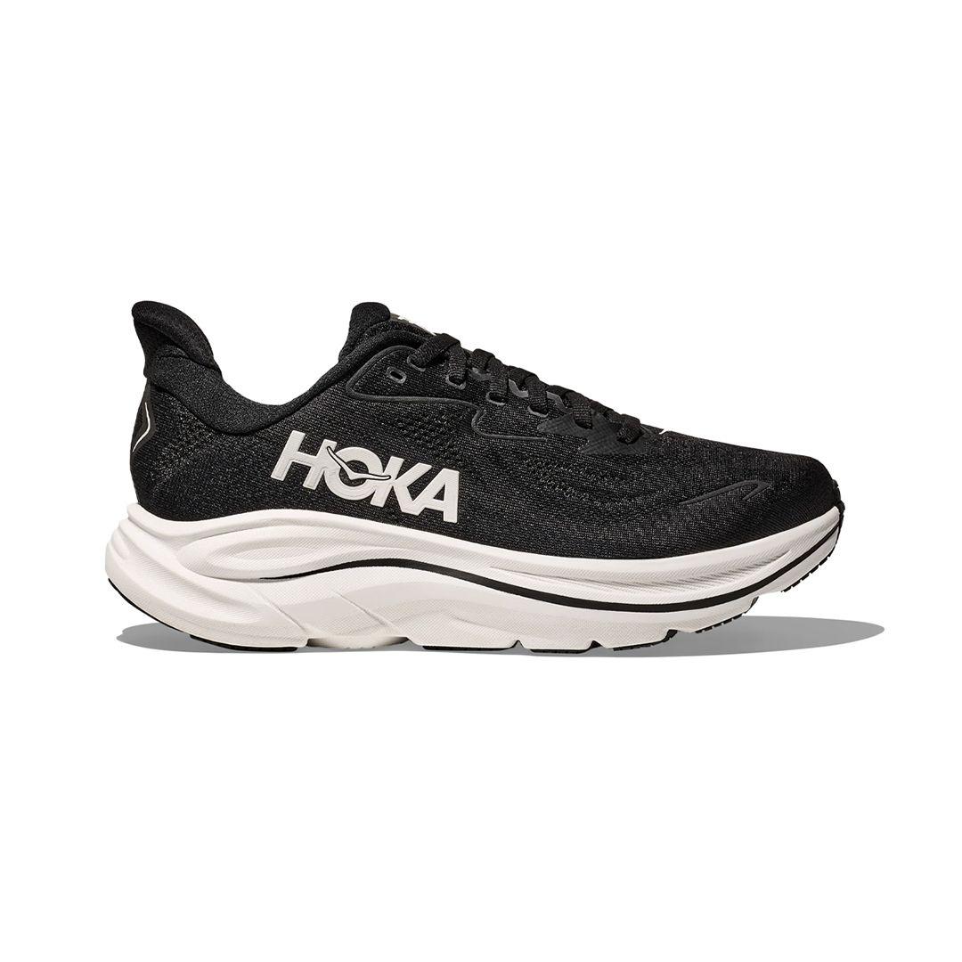 Zapatillas Hoka Clifton 10 Mujer Black/White-0