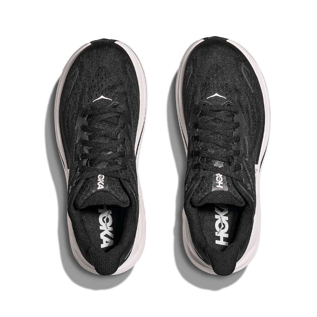 Zapatillas Hoka Clifton 10 Mujer Black/White-1