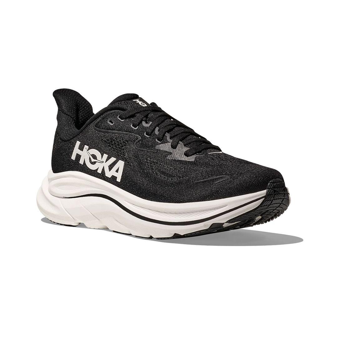 Zapatillas Hoka Clifton 10 Mujer Black/White-5