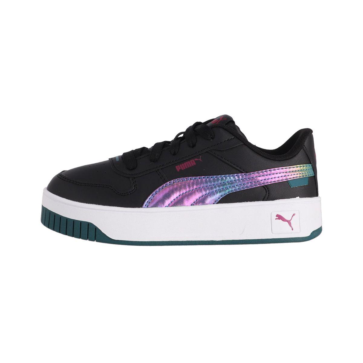 Zapatilla Puma Carina Street Bouncy Sky Niña Negras/Celestes-0