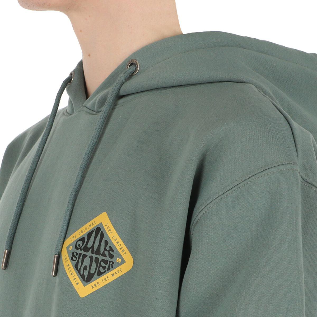 Polerón Quiksilver HD Dark Hombre Aqua-3