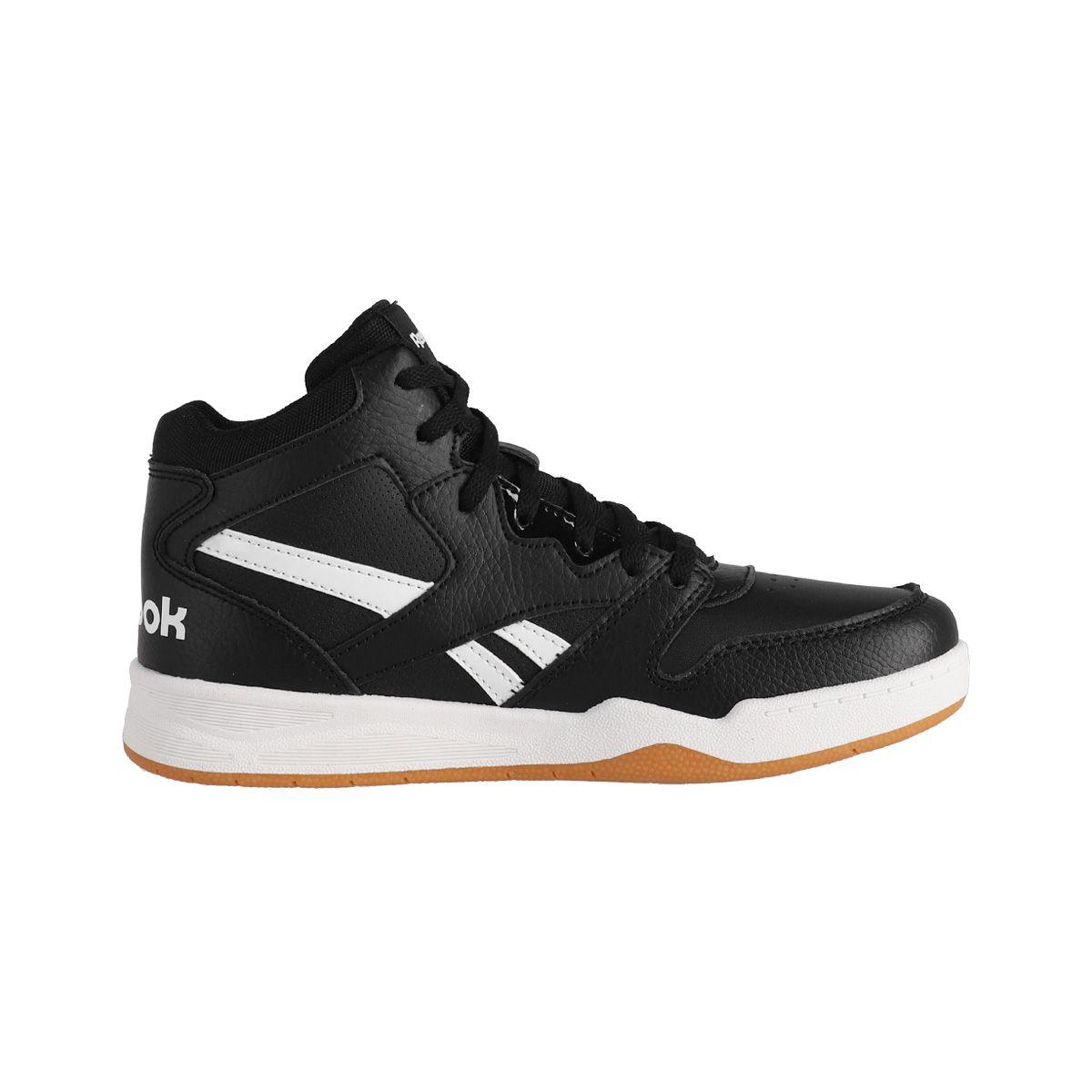 Zapatilla Reebok Bb 4500 Court Joven Negras/Blancas-1