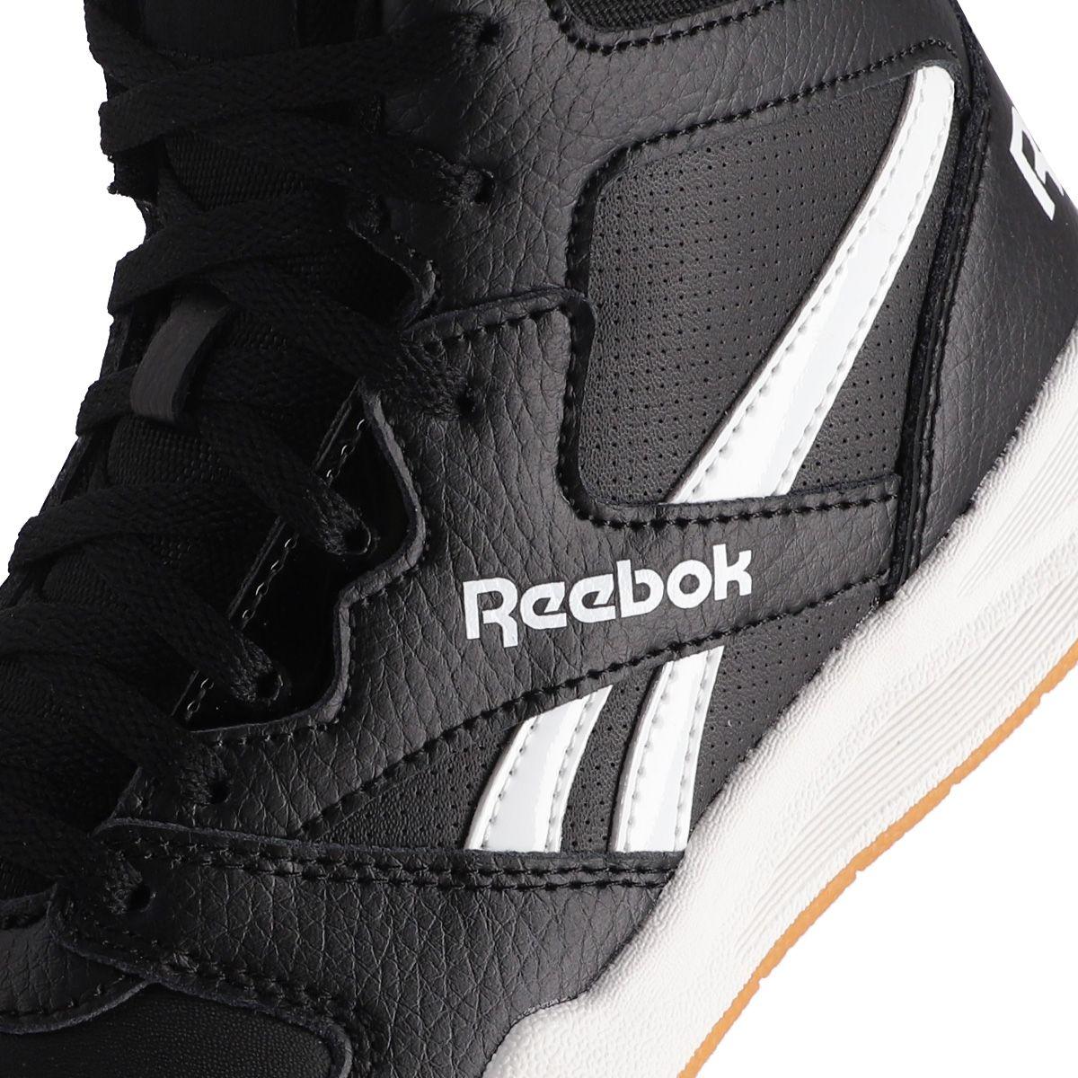 Zapatilla Reebok Bb 4500 Court Joven Negras/Blancas-5