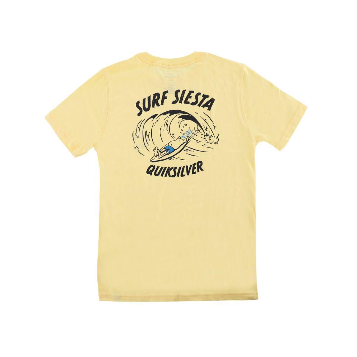 Polera Niño Quiksilver Surf Siesta (10-14 años) Amarillo-1