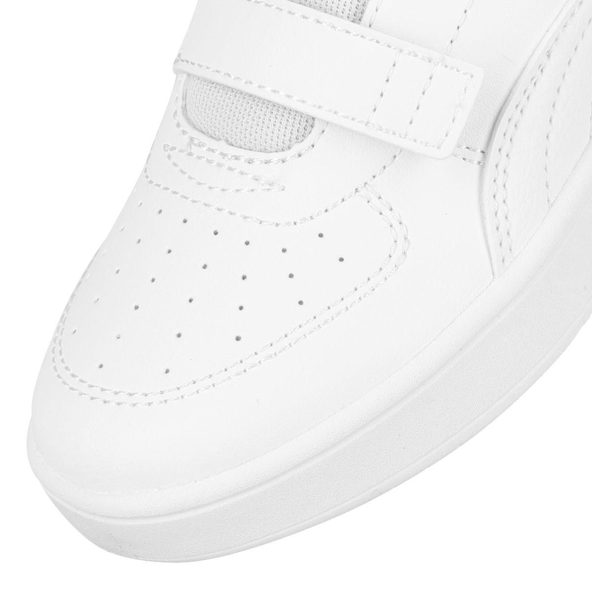 Zapatilla Puma Rickie Niño Blanco-5