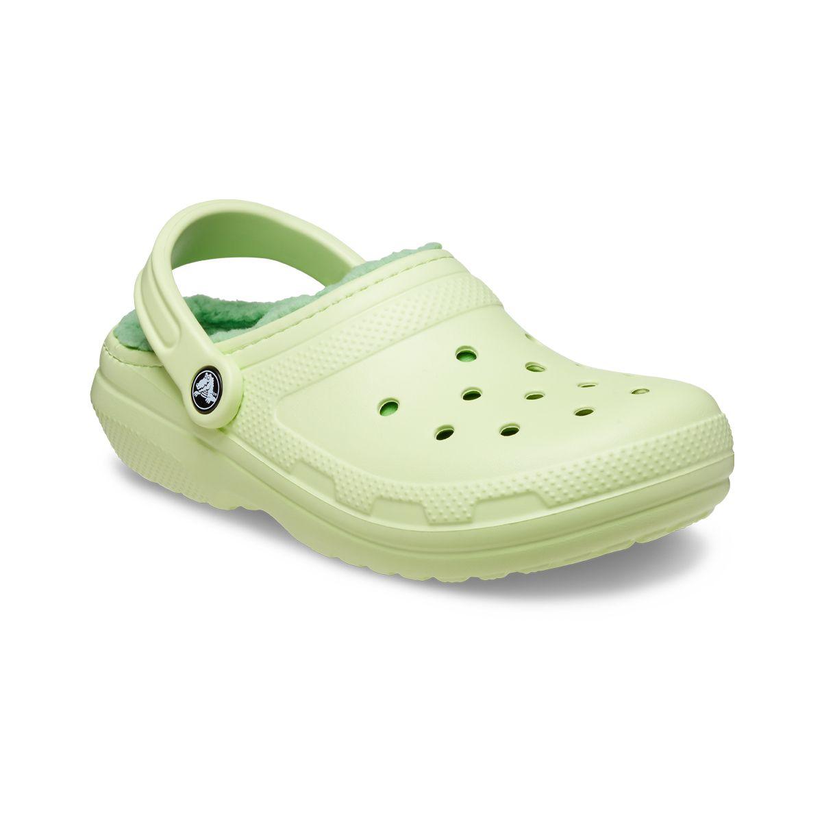 Zueco Crocs Classic Lined Unsiex Celery-0