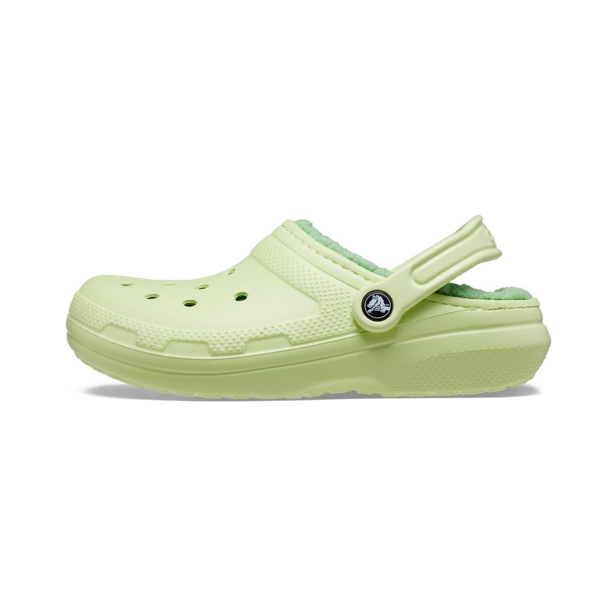 Zueco Crocs Classic Lined Unsiex Celery-2