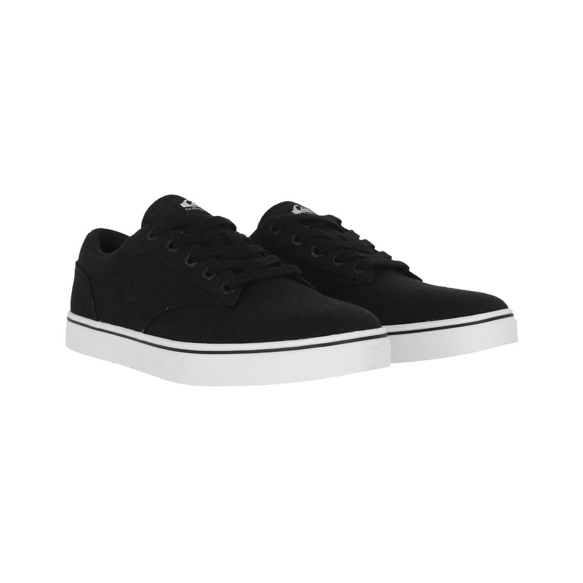 Zapatilla Quiksilver Take Off Canvas Hombre Negro-0