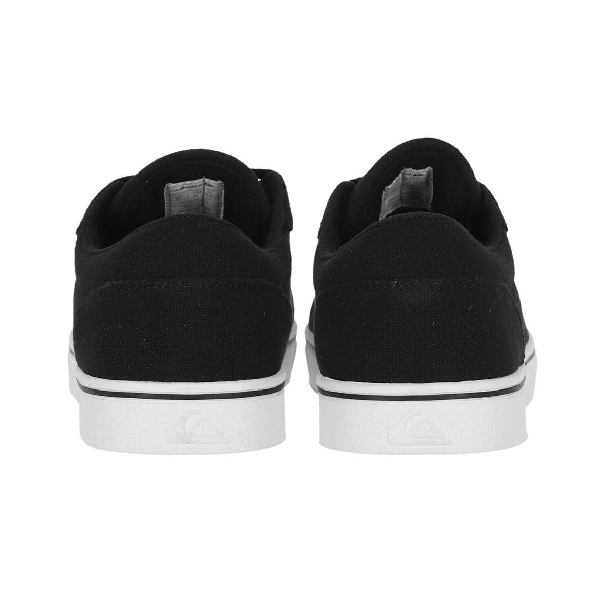 Zapatilla Quiksilver Take Off Canvas Hombre Negro-3