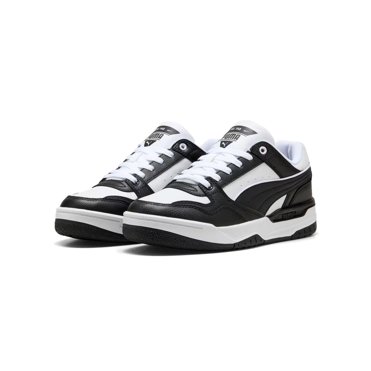 Zapatillas Hombre Rebound Retro Puma Negras/Blancas-2