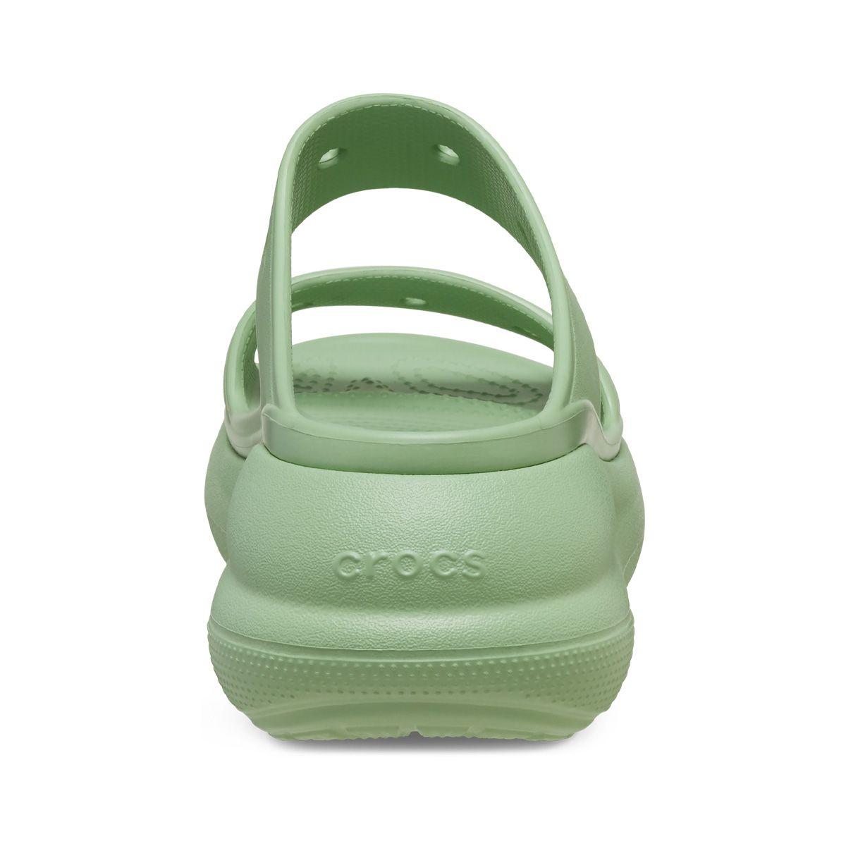 Sandalia Crocs Classic Crush Mujer Verde-4
