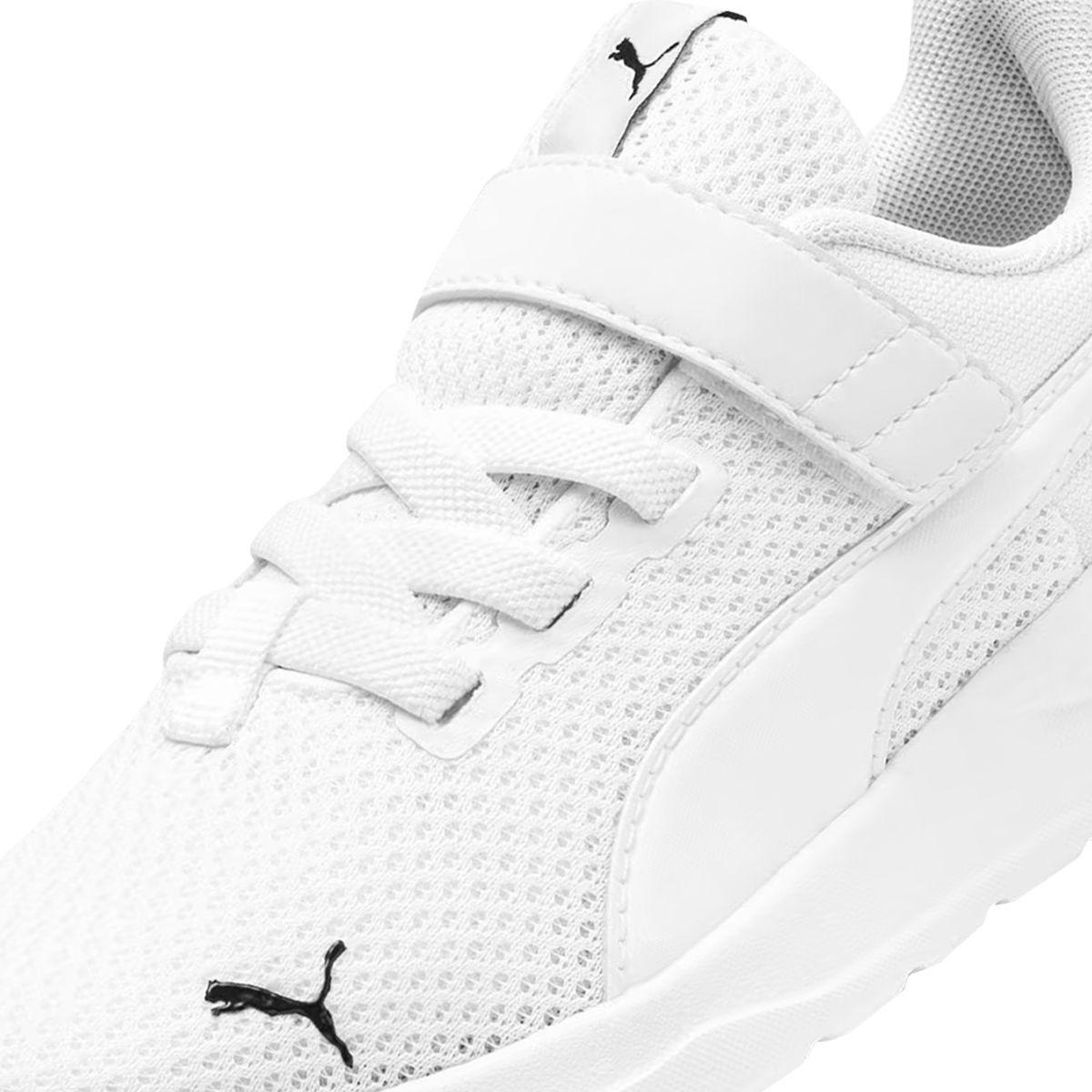 Zapatillas Urbanas Niños Anzarun Lite Puma Blancas-5