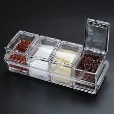 Especieros Frascos Condimentos Cocina Organizador Acrilico-3