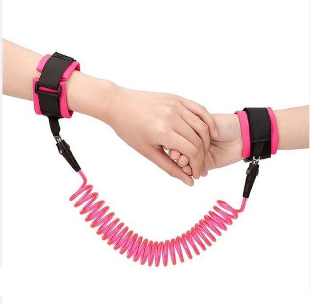 Pulsera correa seguridad anti perdida niños Color Niña-2