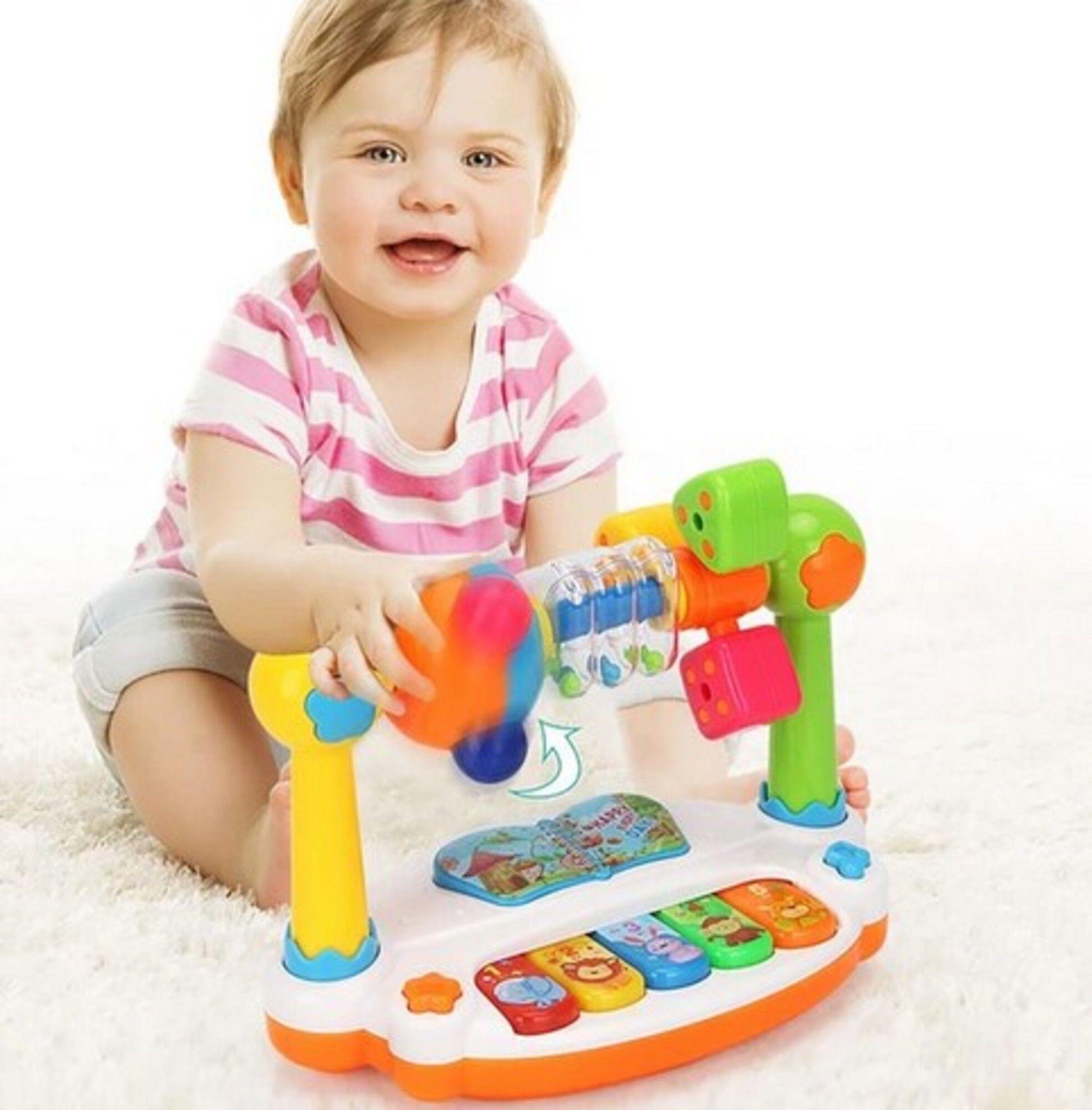 Piano Arco Con Sonido Musical Didáctico Para Bebés-3
