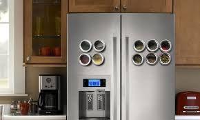 Set 6 Condimenteros Especiero Con Iman De Acero Inoxidable  Magnetico-2