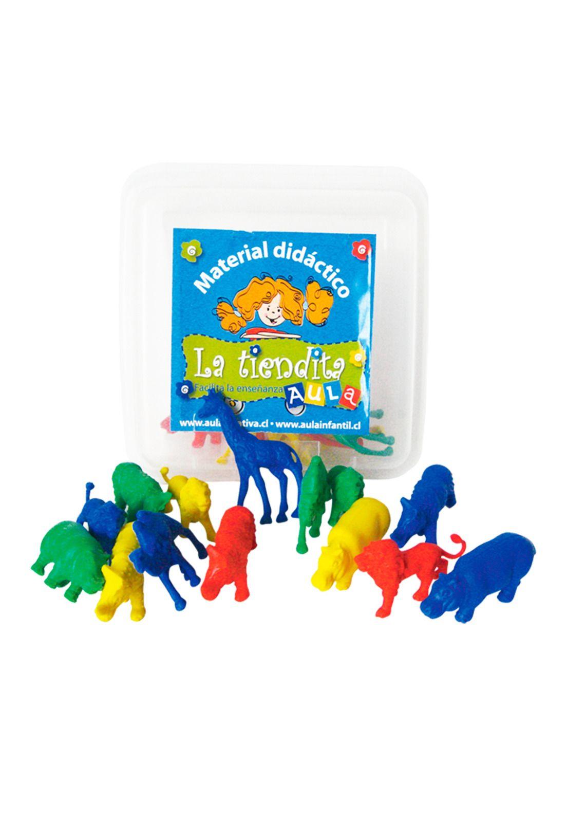 40 ANIMALES SALVAJES DIFERENTES COLORES-0