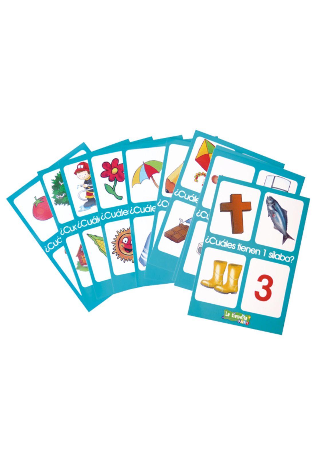 DISPLAY 10 TARJETAS SILABAS 10 X 15-0