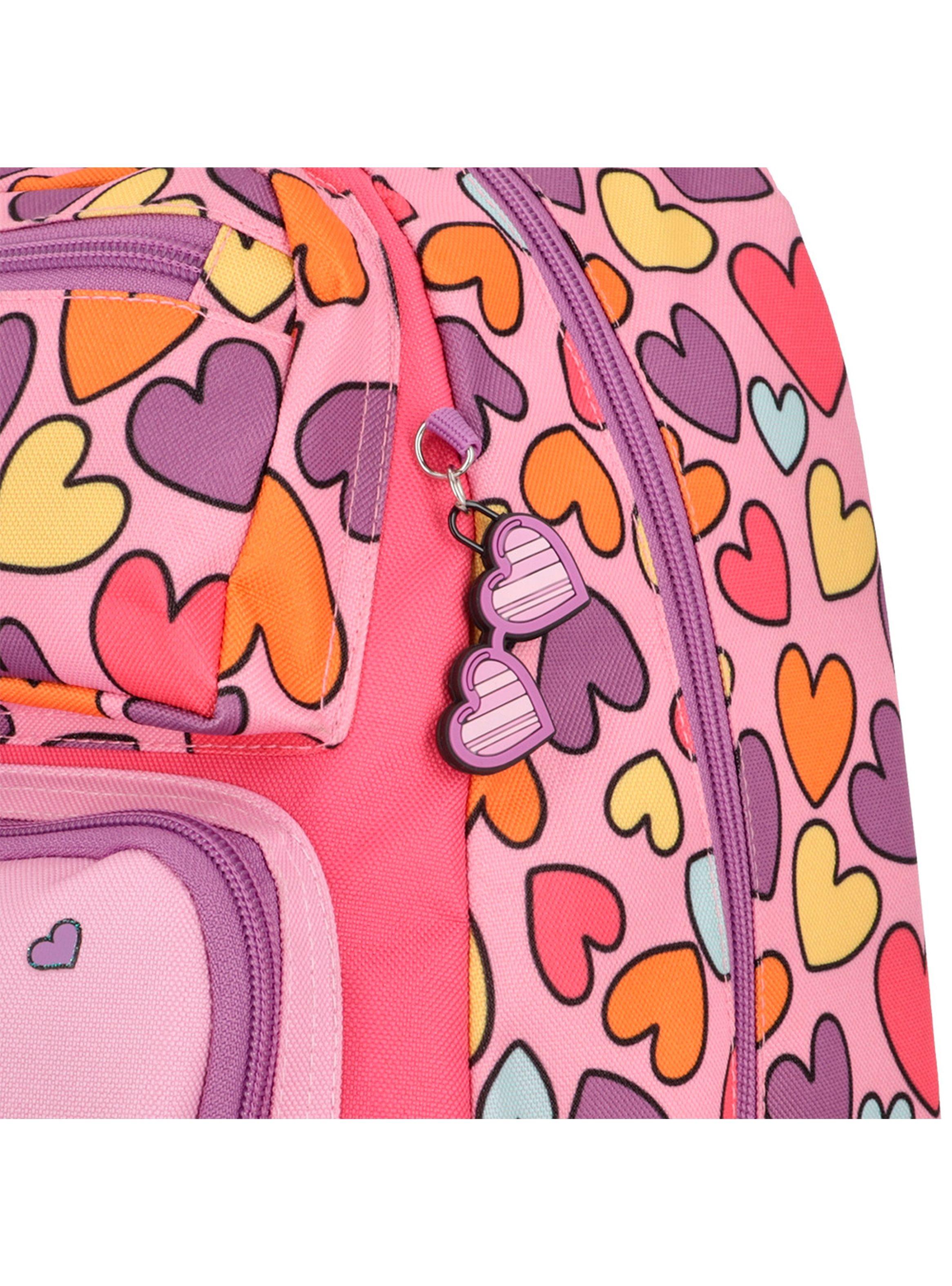 Pack Mochila con ruedas Xtrem Run 5XT Panda Rosado-6