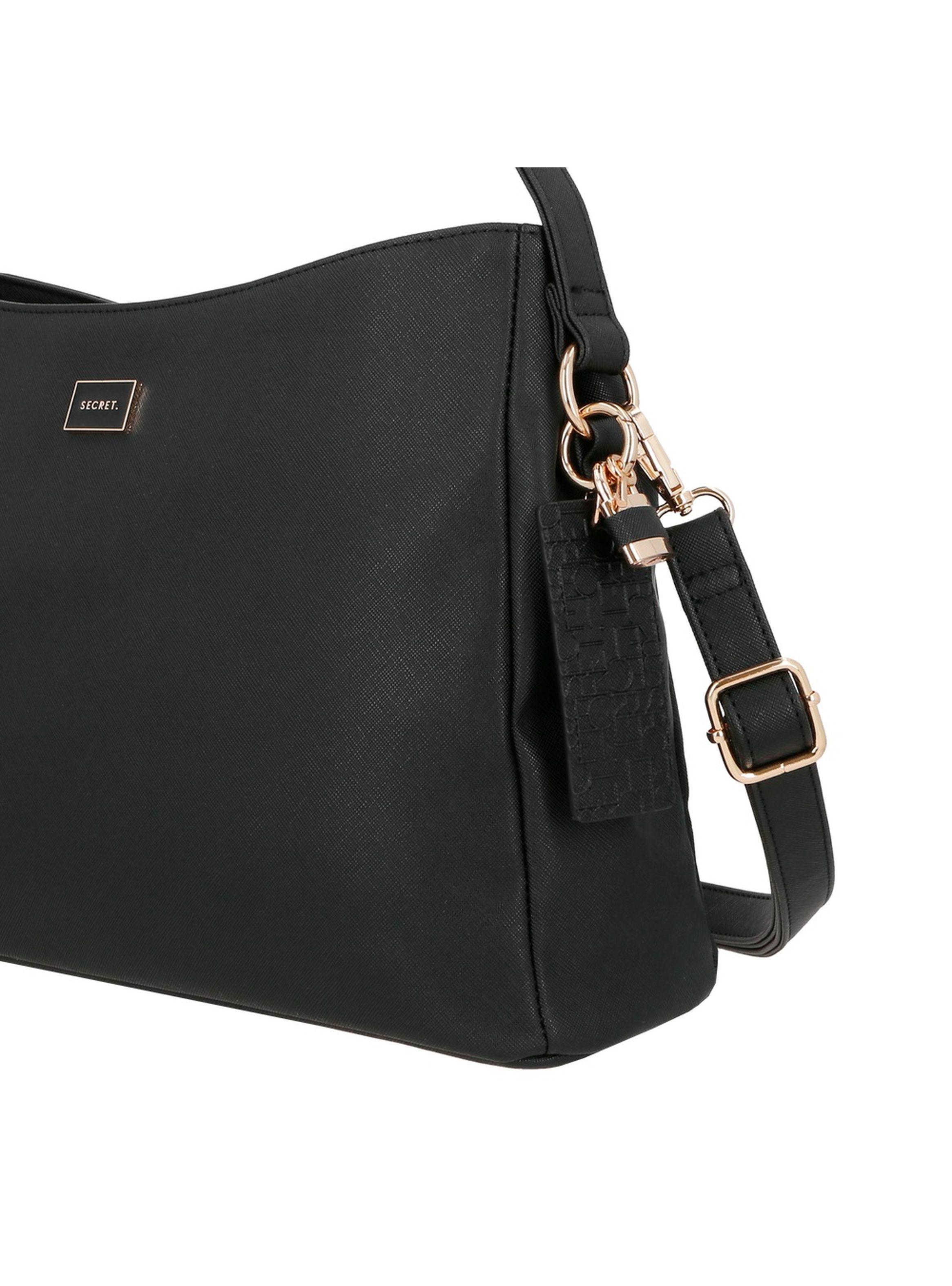 Cartera de hombro Secret Buzios SC6 L Negro-4