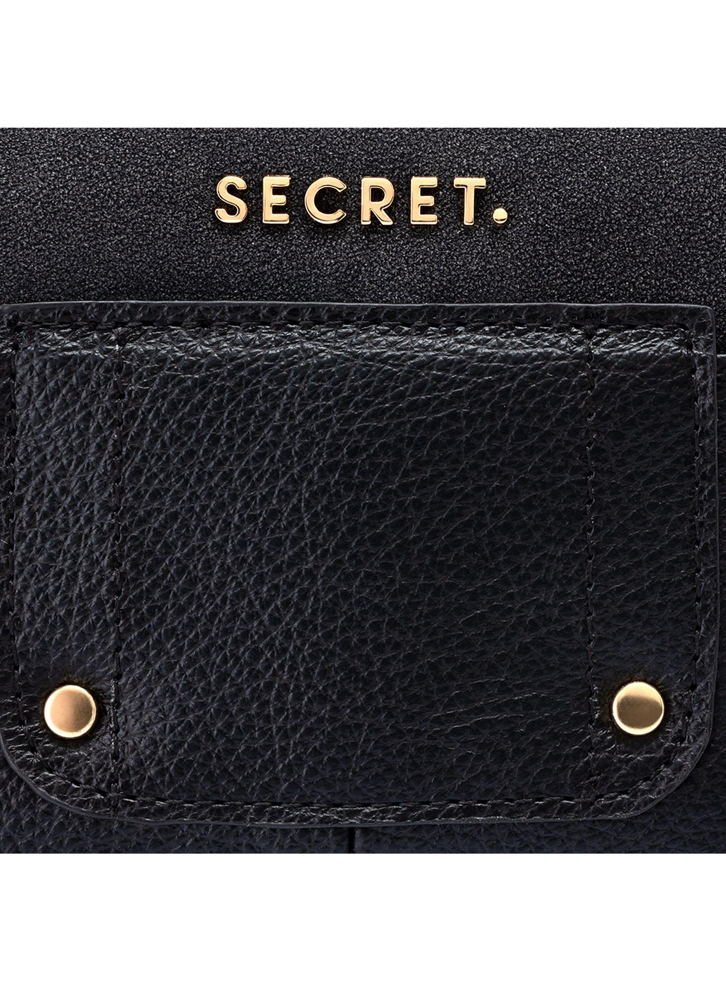 Billetera Secret Lourdes FW24 Negro XS-4