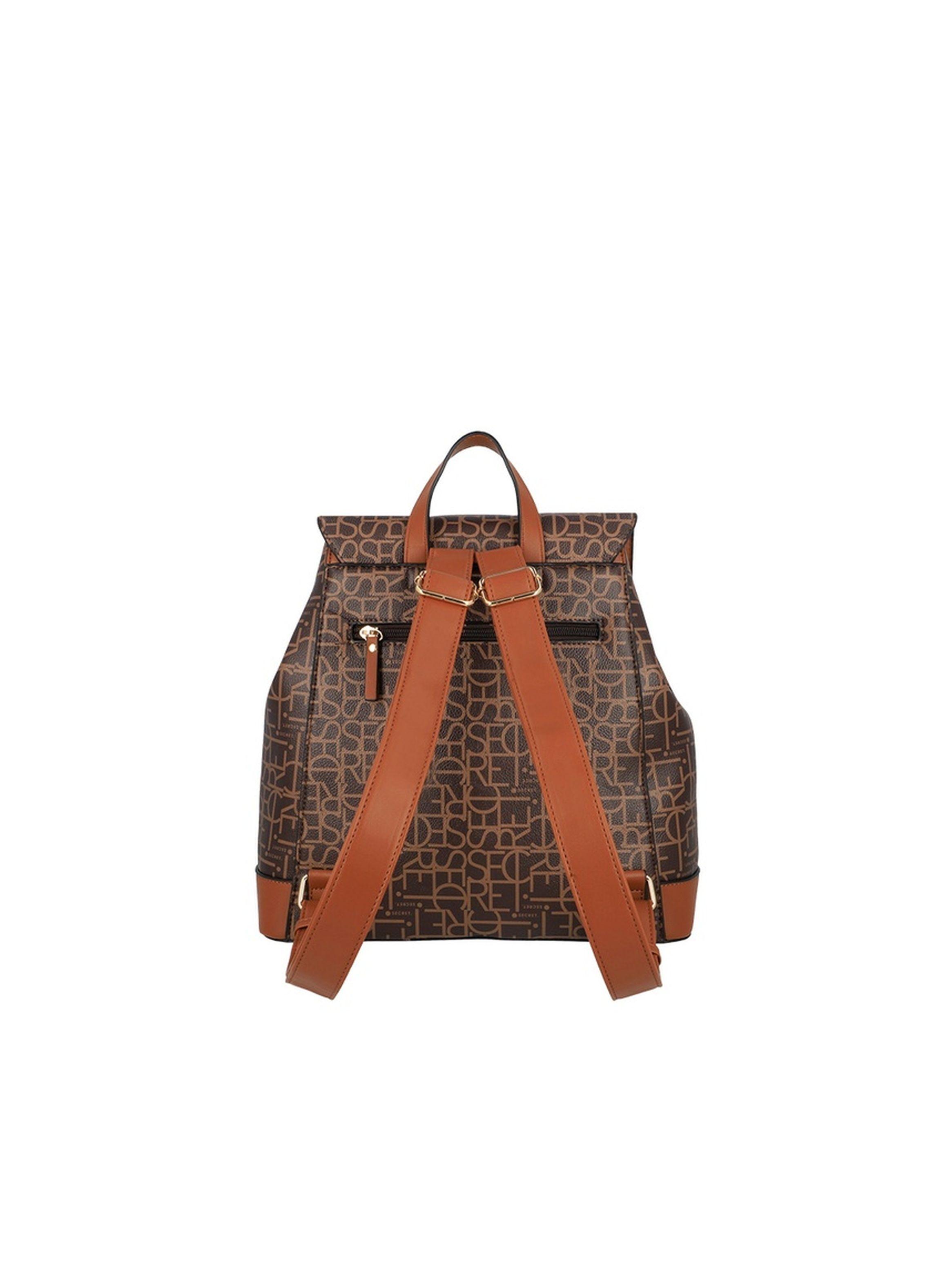 Mochila Secret Nomega FW25 M Café-3
