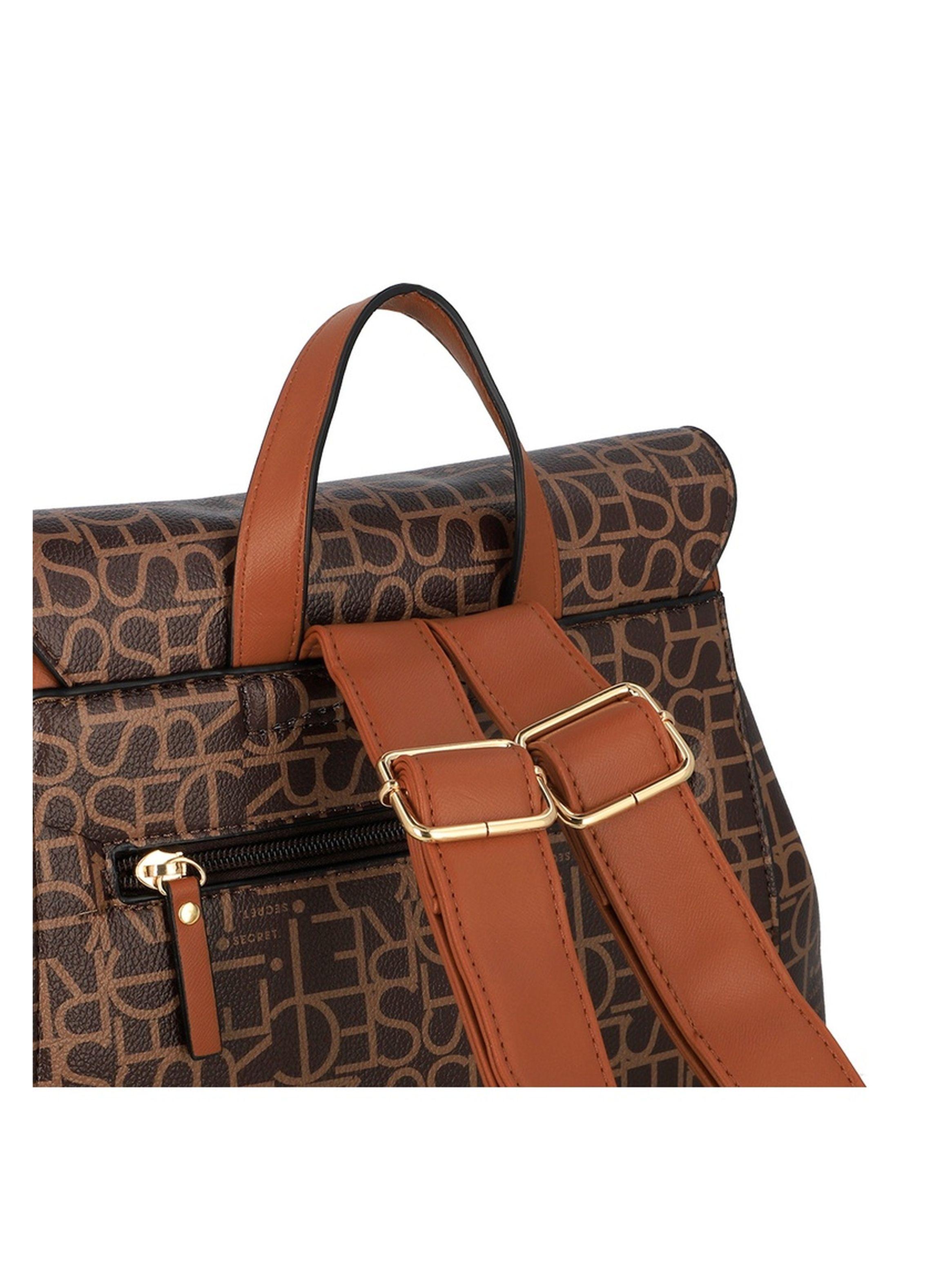 Mochila Secret Nomega FW25 M Café-5
