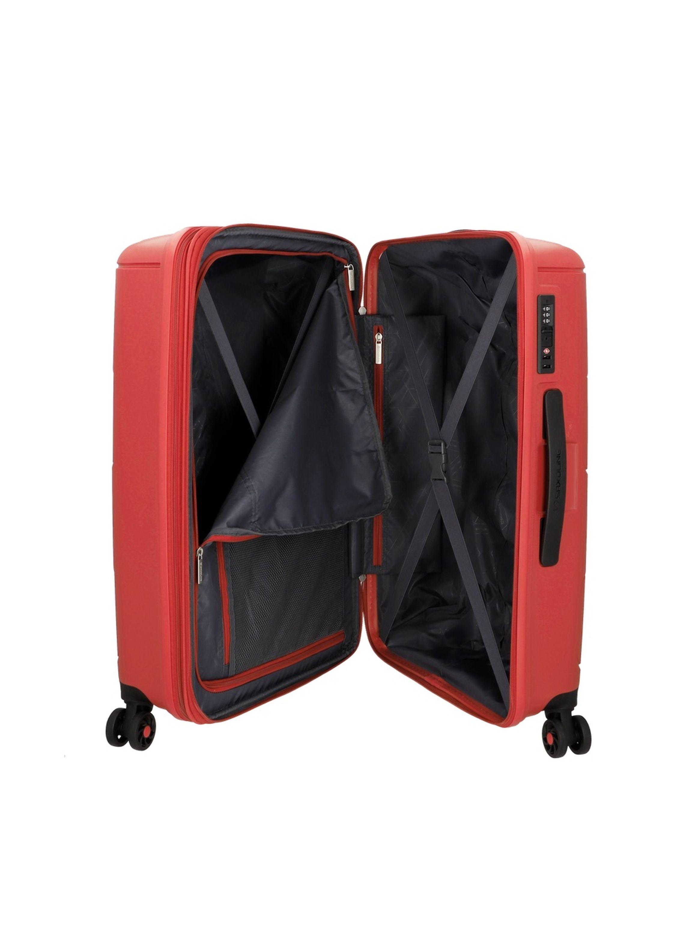 Maleta Grande Saxoline Fortress 2.0 Rojo-3