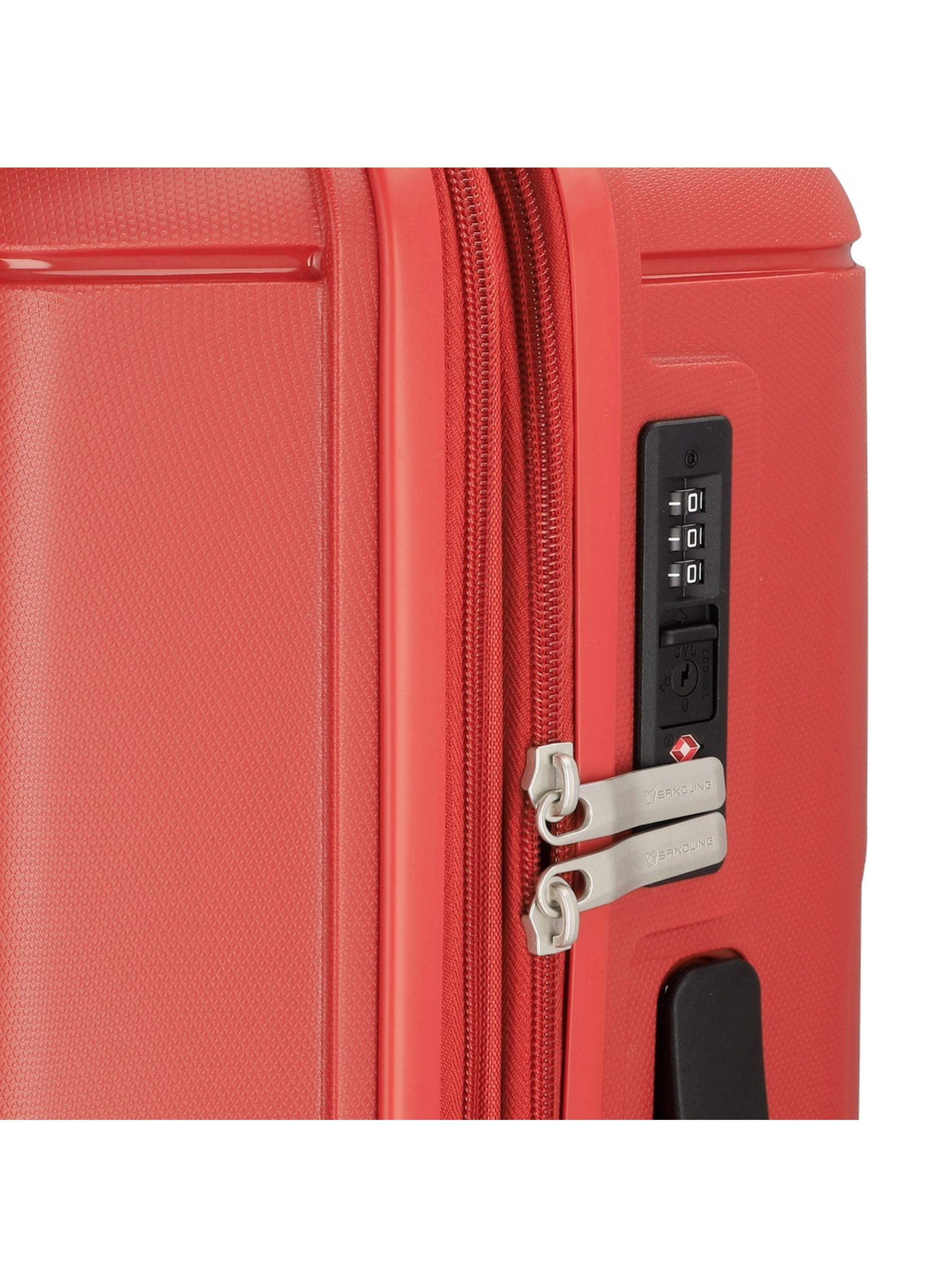 Maleta Grande Saxoline Fortress 2.0 Rojo-9