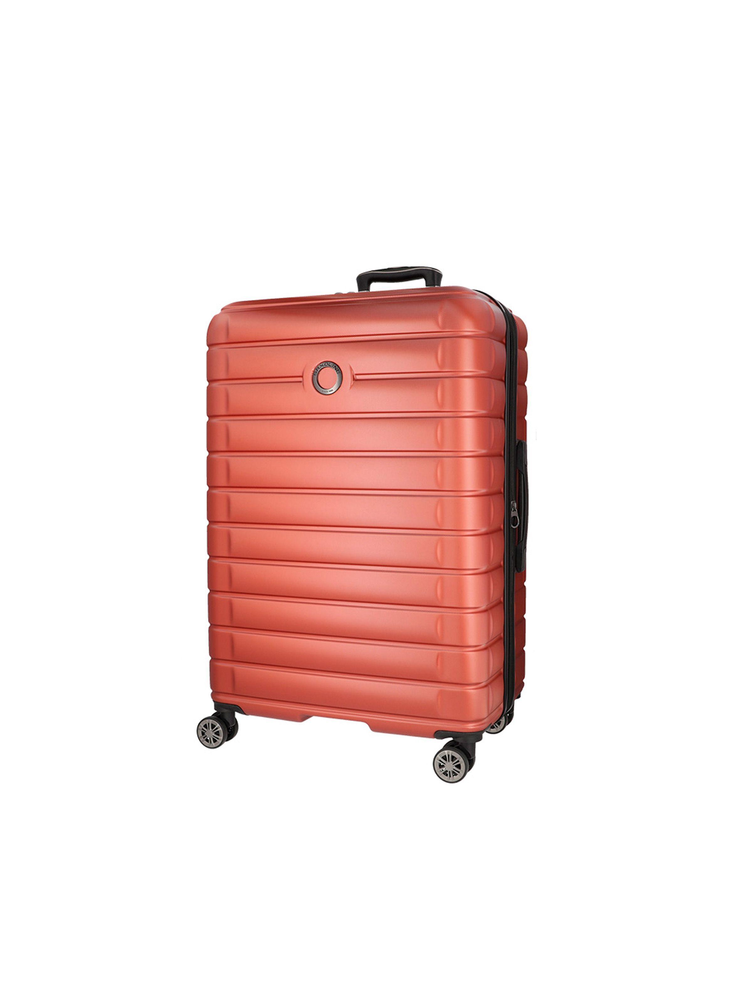 Maleta Mediana Saxoline Spinwave Naranjo-1