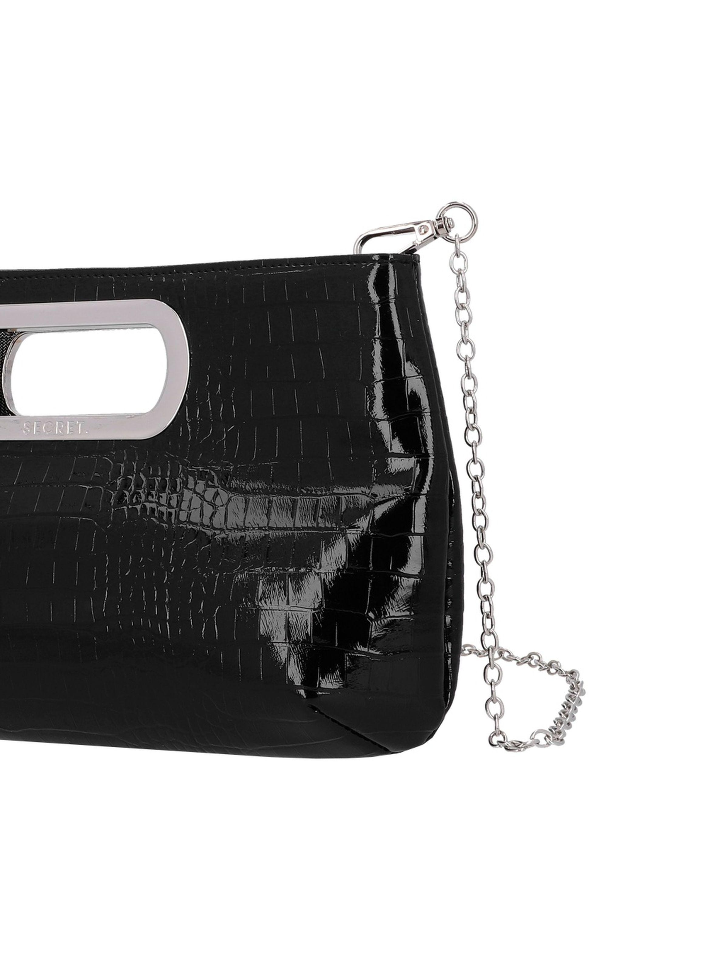Cartera de Fiesta Secret Fete ST6 M Negro-4