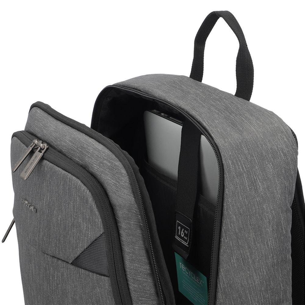 Mochila Notebook Saxoline Road Gris 16"-6