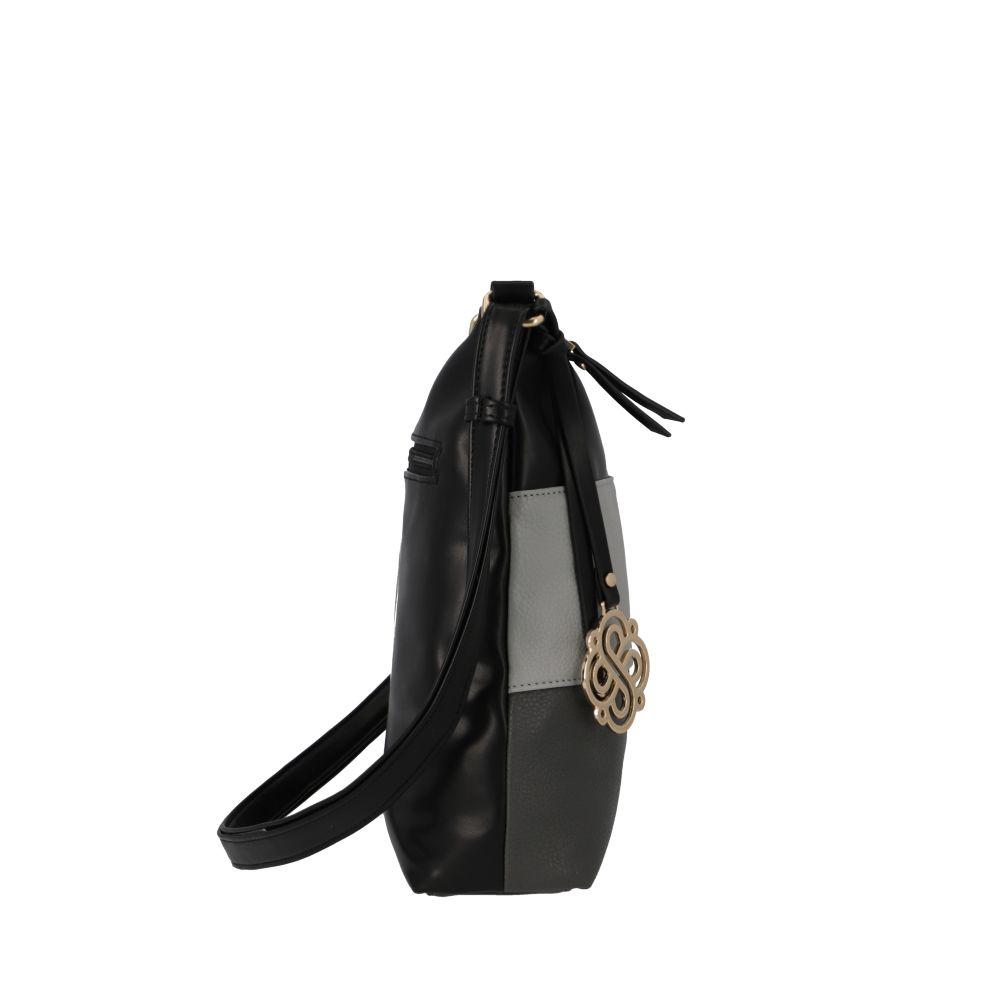 Cartera Panama Casual Negro Secret L-4