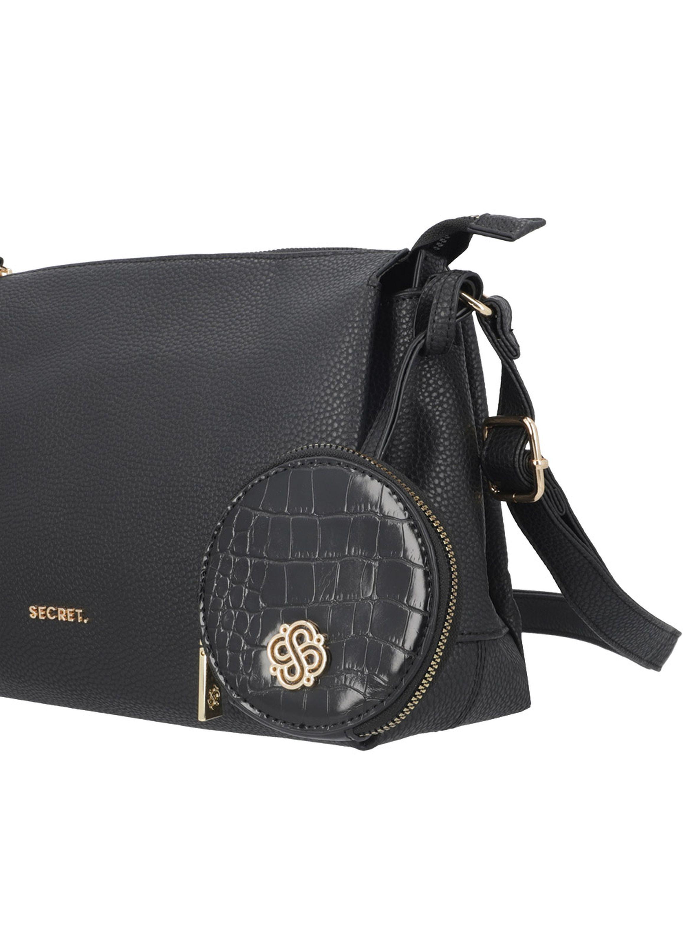 Bandolera Secret Sofia FW25 M Negro-4