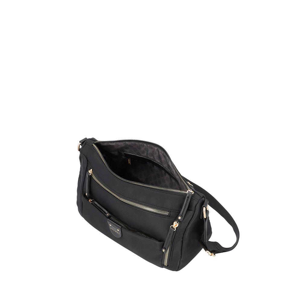 Bandolera Mykonos negra M-6