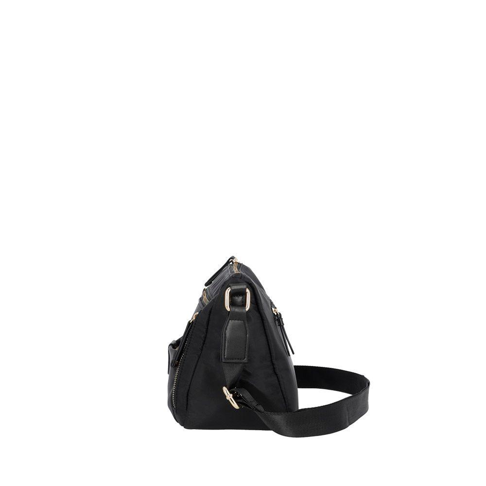 Bandolera Mykonos negra M-8