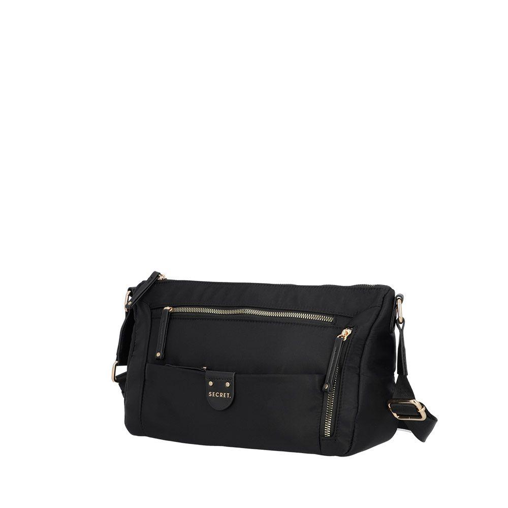 Bandolera Mykonos negra M-3