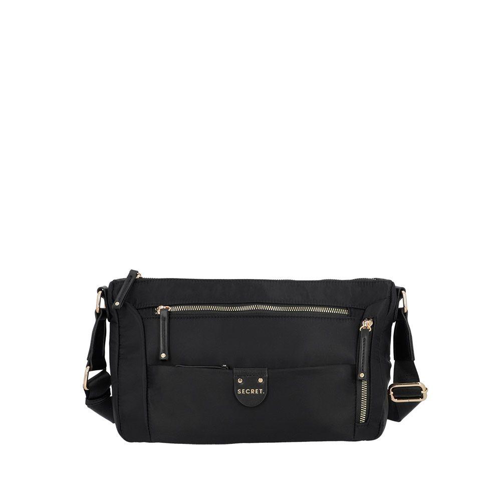 Bandolera Mykonos negra M-1