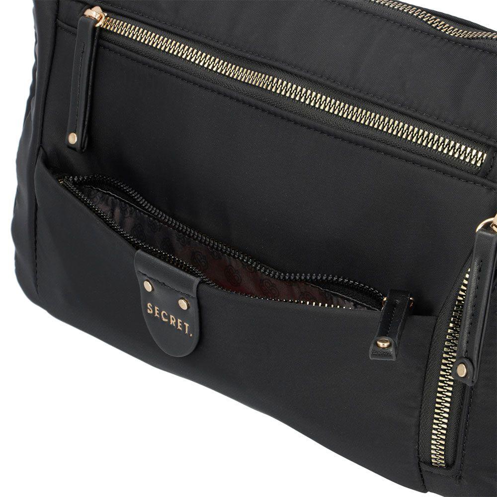 Bandolera Mykonos negra M-17
