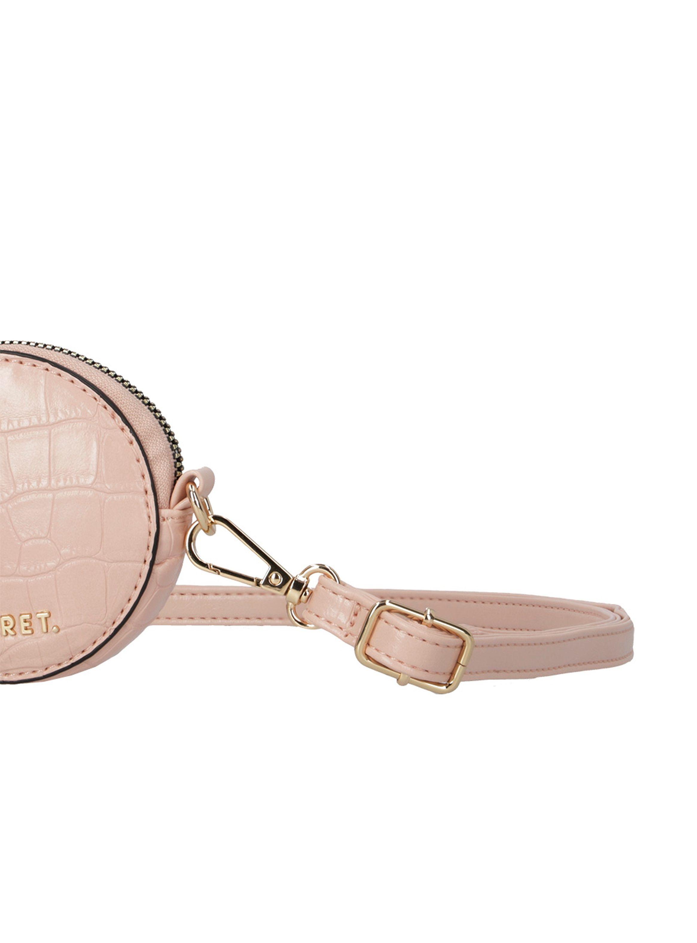 Monedero Redondo Secret Evora FW24 Rosado L-4