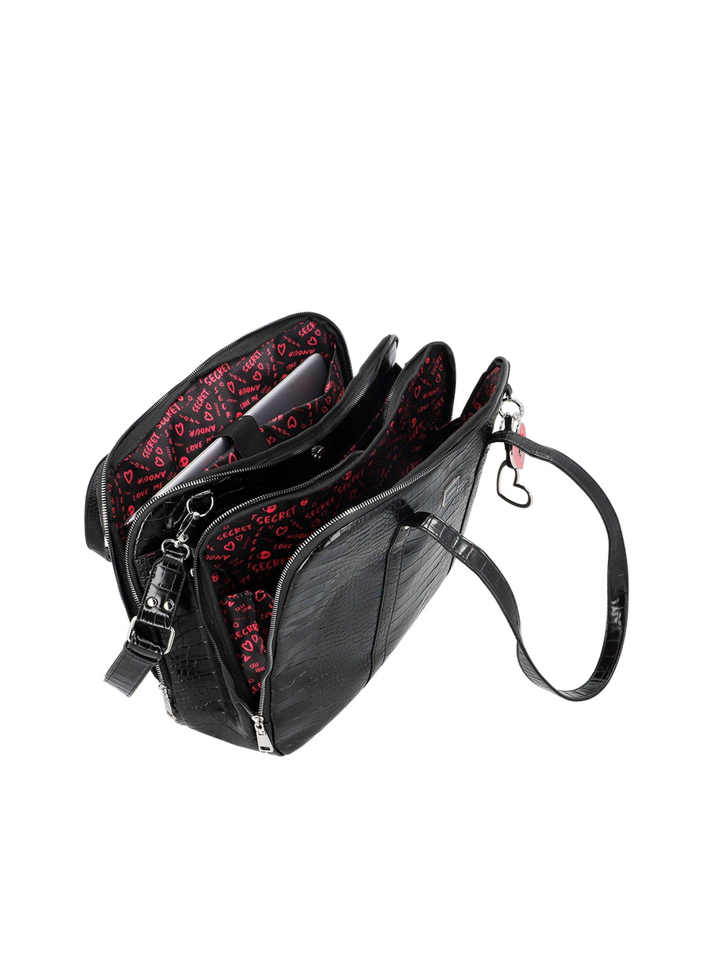Cartera Notebook Secret Love FW25 Negro 15"-5