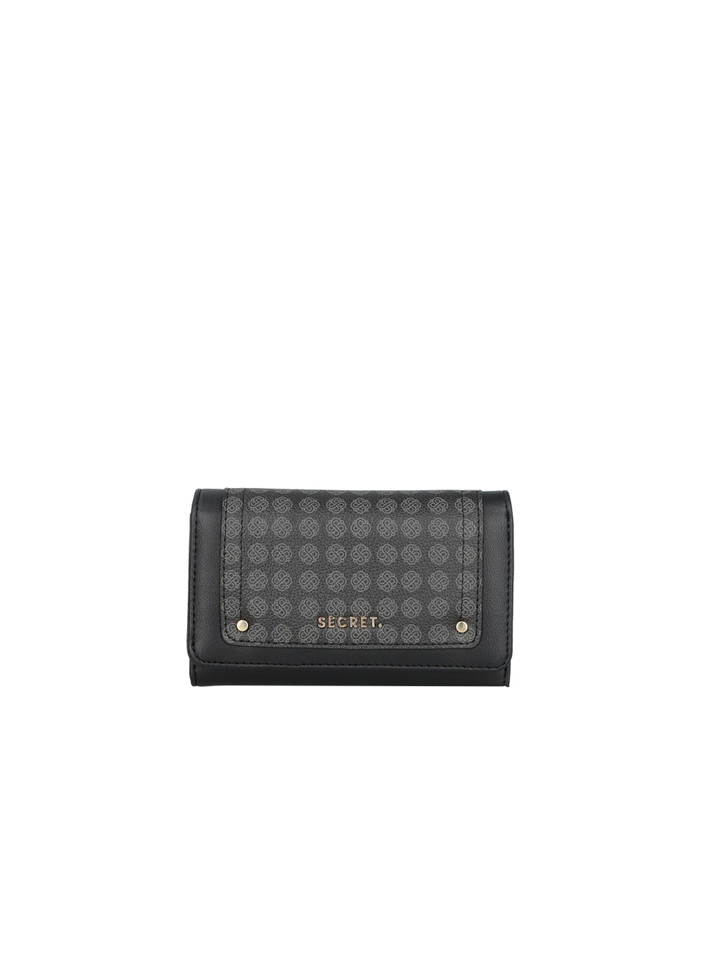 Billetera Secret Avignon FW24 Negro M-0