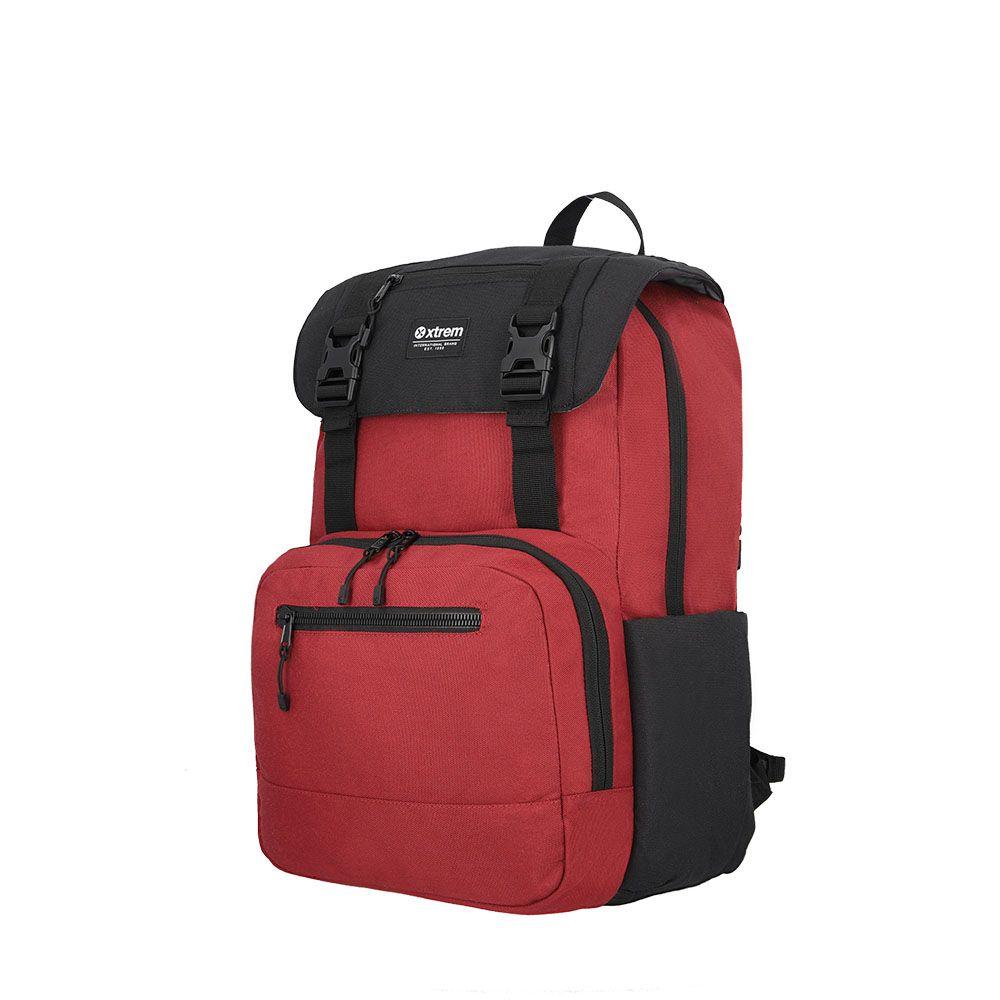 Mochila Notebook Xtrem Kent Rojo 16"-1