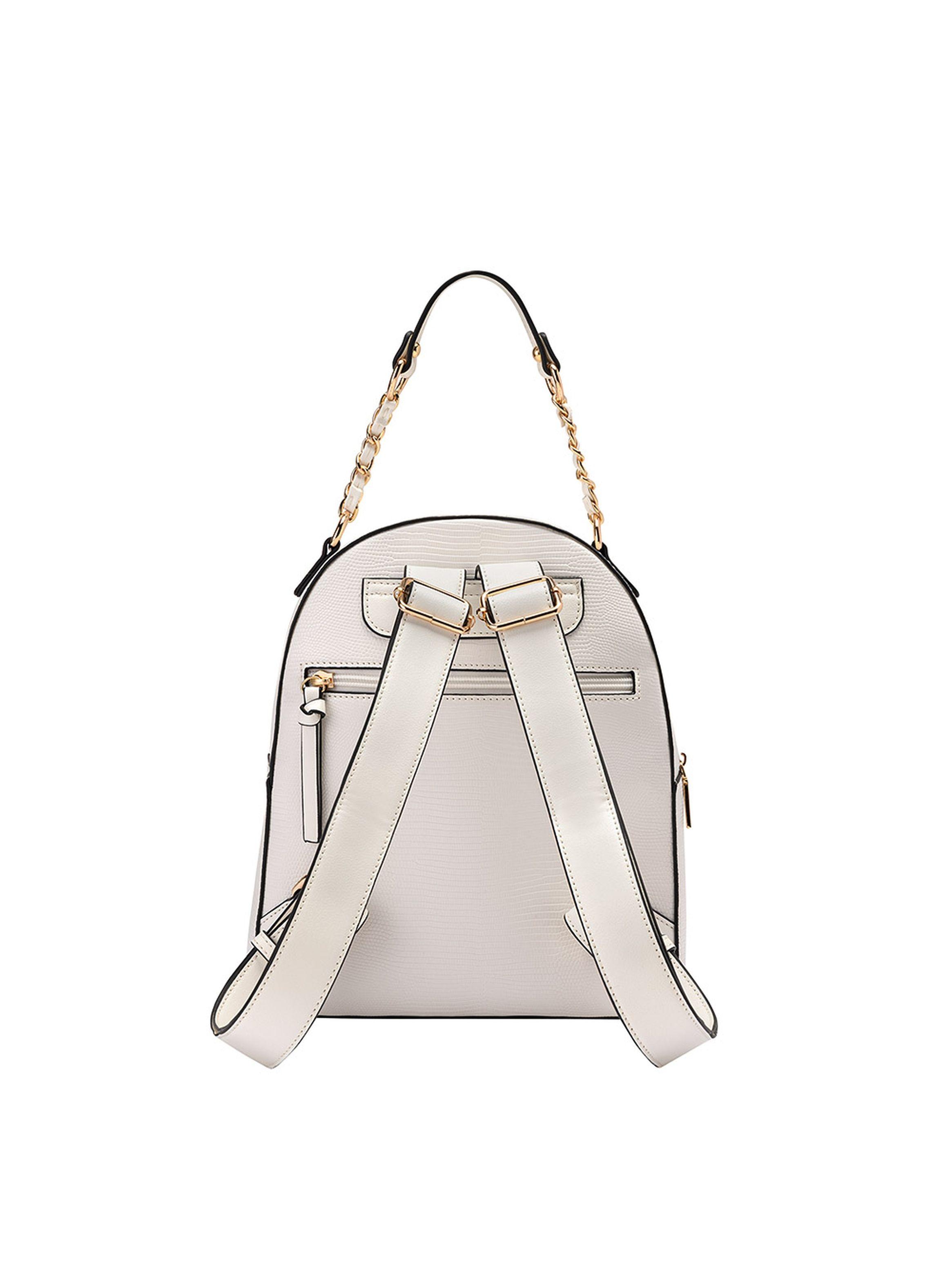 Mochila Secret Virginia FW24 Blanco M-2
