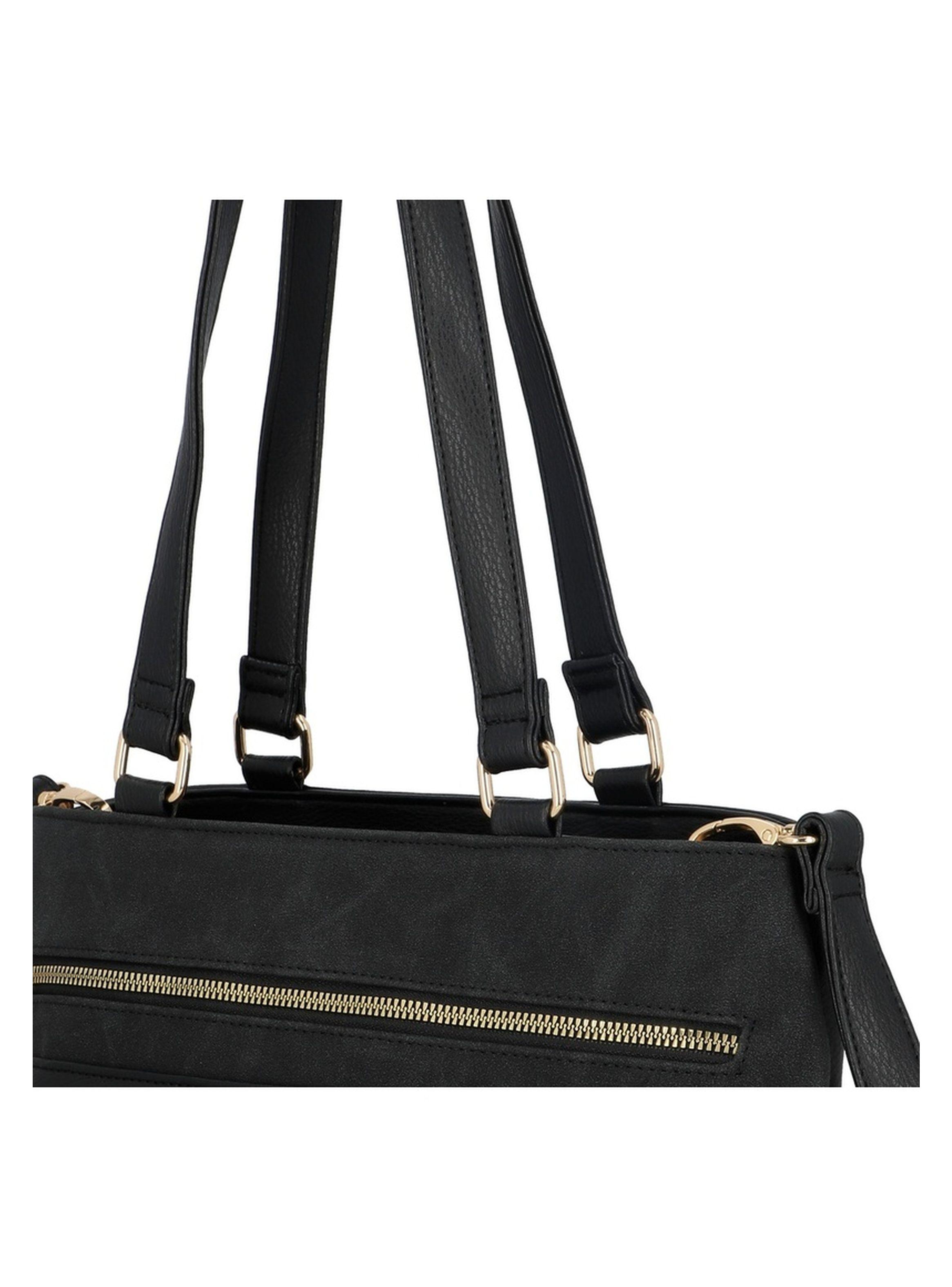 Cartera Tote Secret Lourdes FW25 L Negro-5