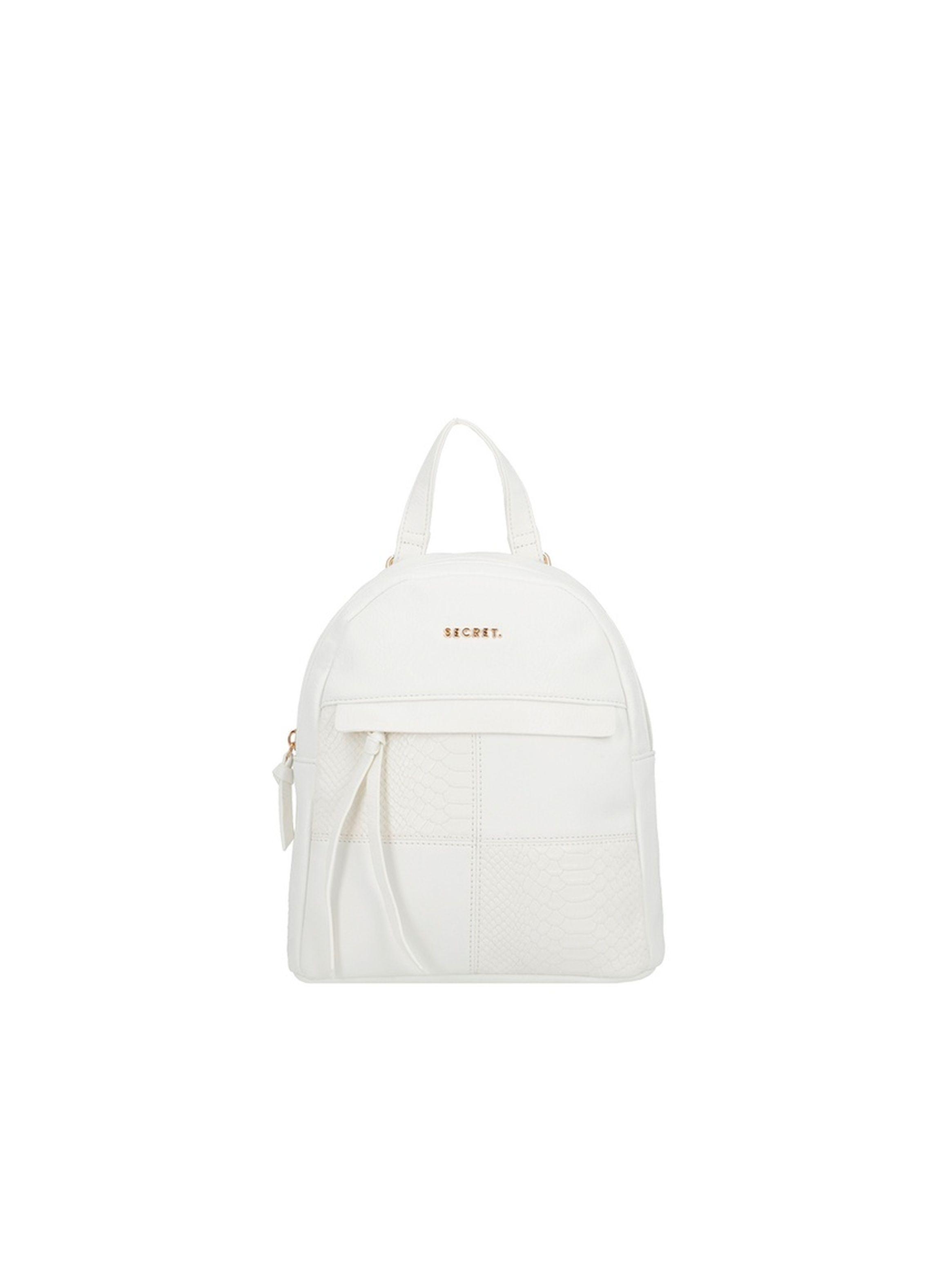 Mochila Secret Hungria FW25 Blanco M-0