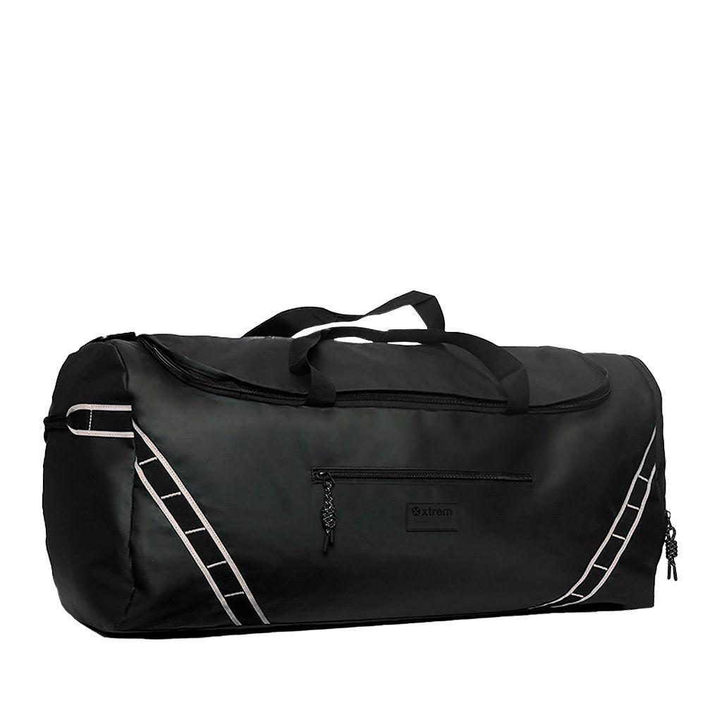 Bolso Deportivo Traveller Negro/Blanco XL-2
